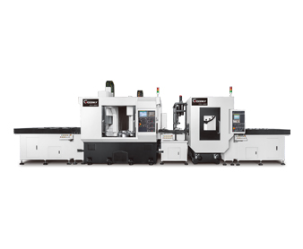 Fully automated brake disc production line