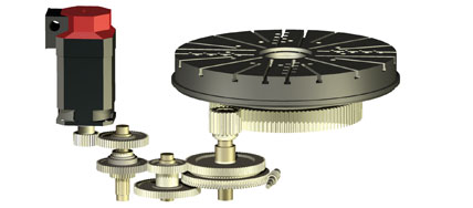 Generating twice the torque output of 标准 motors 